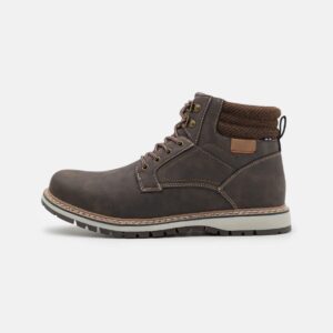 Lace-up Ankle Brown Boots